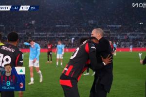 闹脾气！阿莱格里：今晚莱奥没得到好的服务，否则早就直面门将了